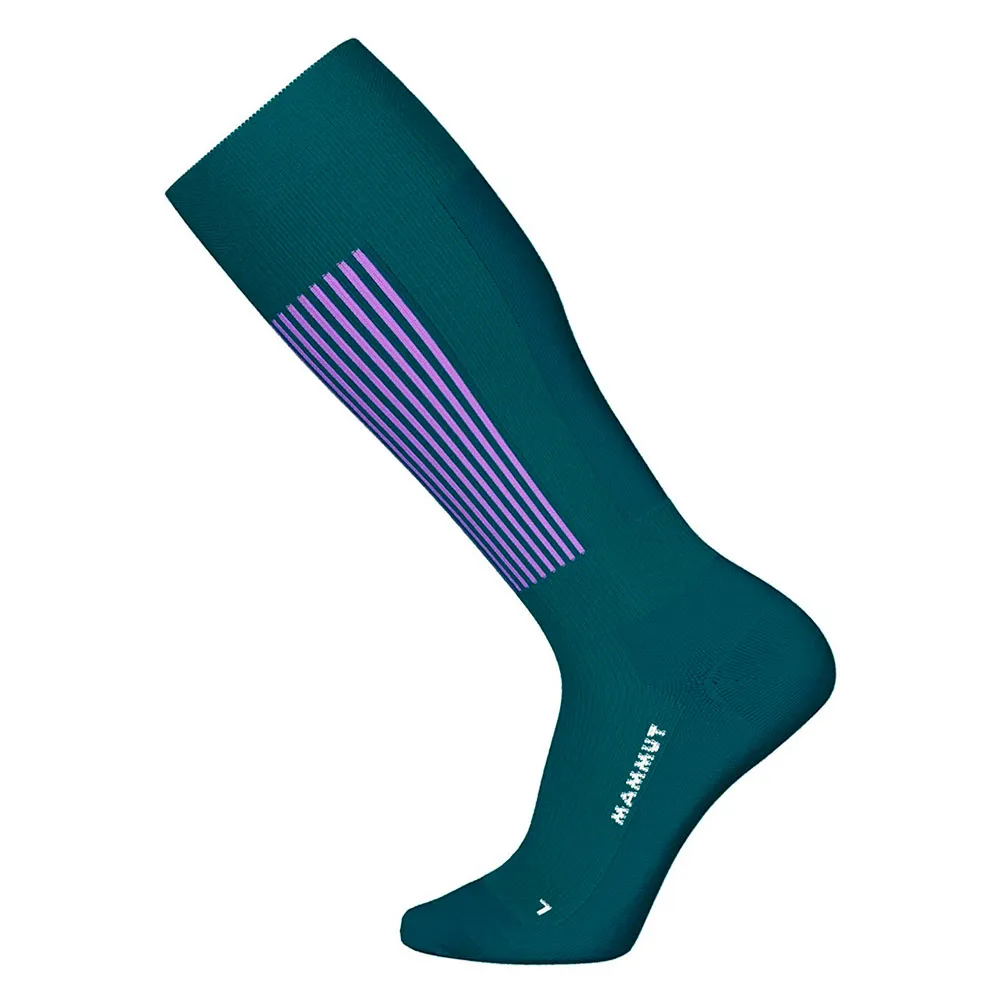 Mammut Ski Alpine Knee Sokken Turquoise