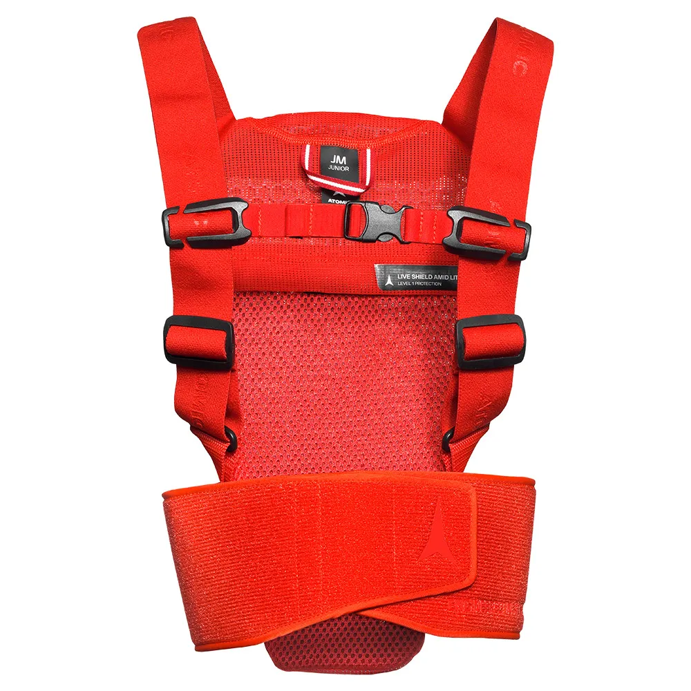Atomic Live Shield Amid Lite Junior Lichaamsbescherming Rood