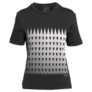Atomic Logo T-shirt Met Korte Mouwen Zwart