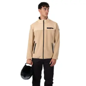 Degre 7 Mascun Sweatshirt Met Halve Rits Creme