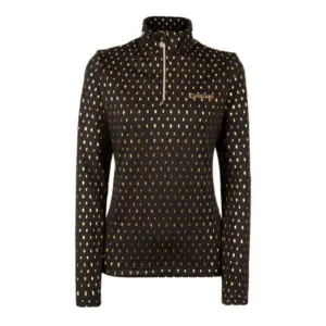 Duvillard Marlan Sweatshirt Met Halve Rits Zwart