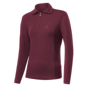 Loeffler Transtex Turtle Basic T-shirt Met Lange Mouwen Paars