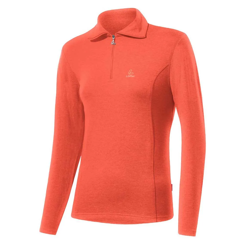 Loeffler Transtex Turtle Basic T-shirt Met Lange Mouwen Roze