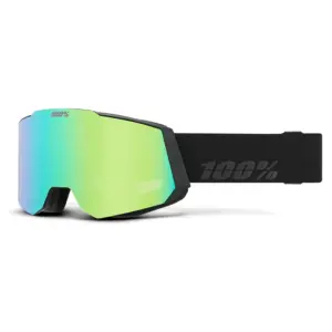 100percent Snowcraft Hiper Skibril Zwart