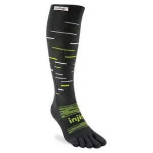 Injinji Snow Over The Calf Sokken Shadow