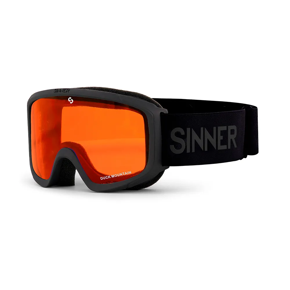 Sinner Duck Mountain Skibril Oranje
