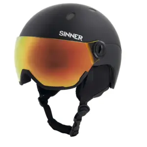 Sinner Titan Visor Helm Zwart