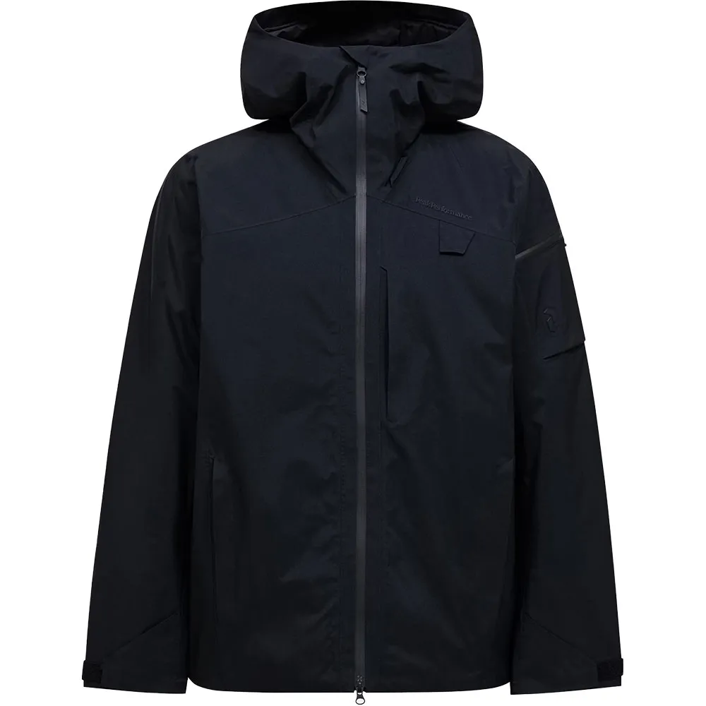 Peak Performance Alpine Gore-tex® Insulated Jas Zwart