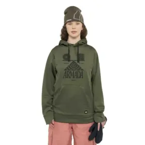 Armada Rollin Rideable Hoodie Olijf