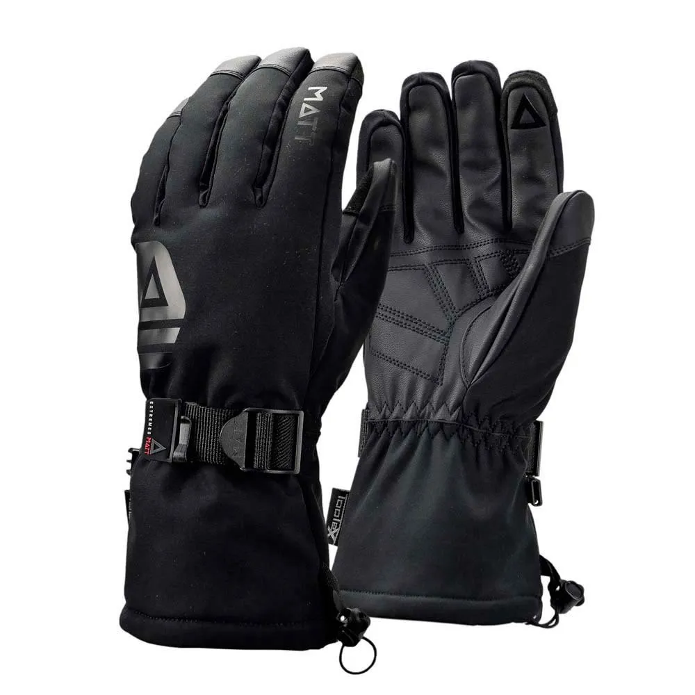 Matt Derek Tootex Handschoenen Zwart