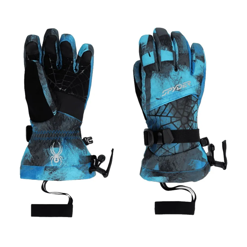 Spyder Overweb Handschoenen Cobalt Block Camo