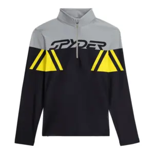 Spyder Paramount Sweatshirt Met Halve Rits Zwart