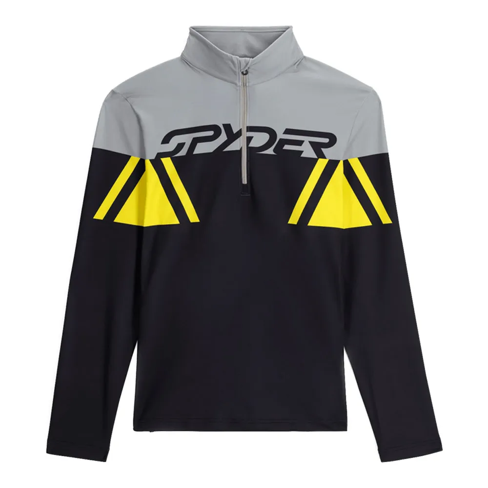 Spyder Paramount Sweatshirt Met Halve Rits Zwart
