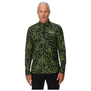 Spyder Podium Sweatshirt Met Halve Rits Zwart