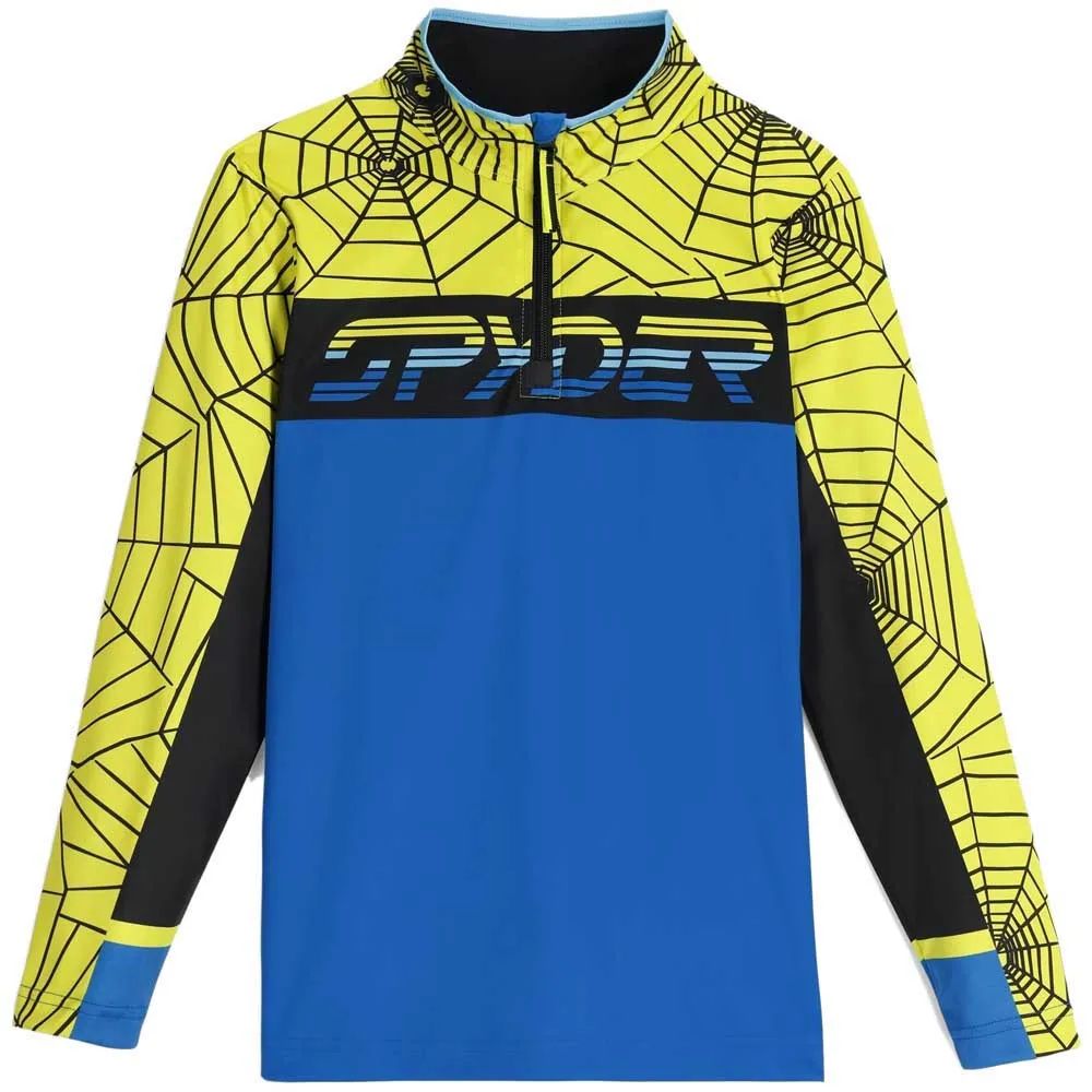 Spyder Ryder Sweatshirt Met Halve Rits Groen