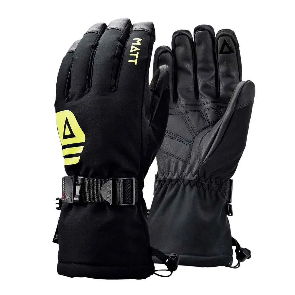 Matt Derek Tootex Handschoenen Geel