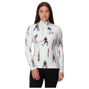 Spyder Vivid Sweatshirt Met Halve Rits Vintage Vibes