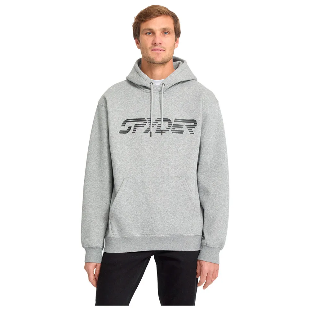 Spyder Wordmark Hoodie Grijs