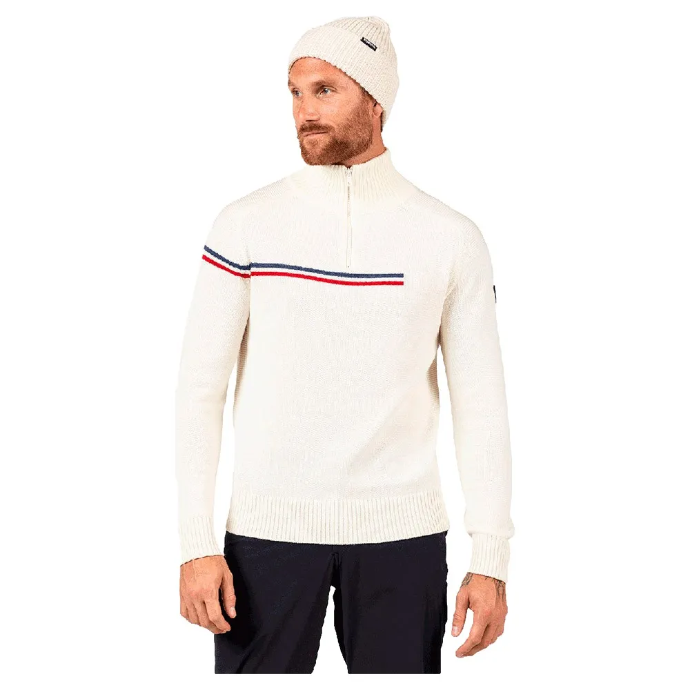 Rossignol Odysseus Merino Half Rits Trui Wit