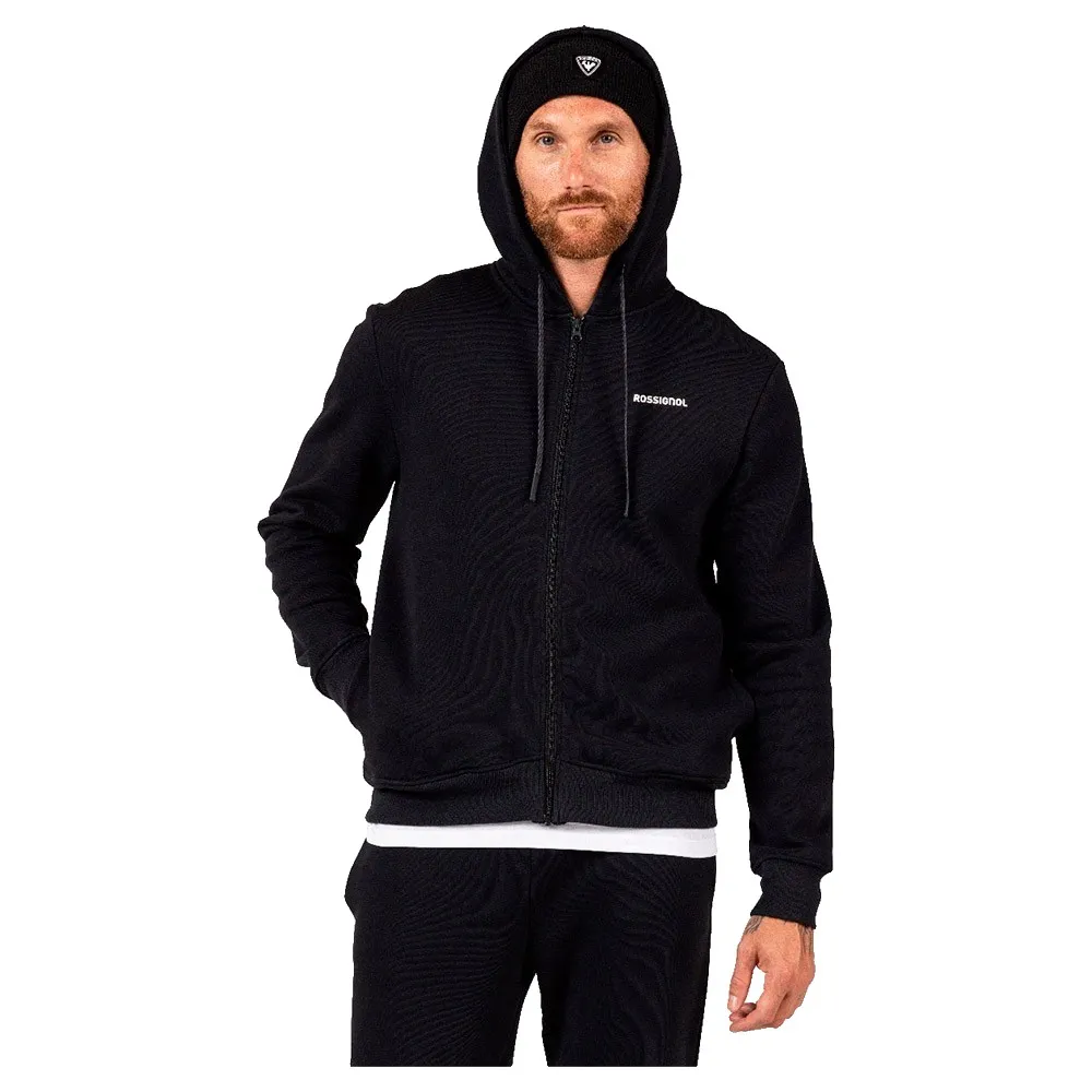 Rossignol Presset Sweatshirt Met Rits Zwart