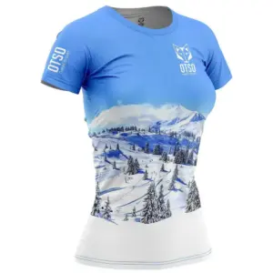 Otso T-shirt T-shirt Met Korte Mouwen Snow Forest