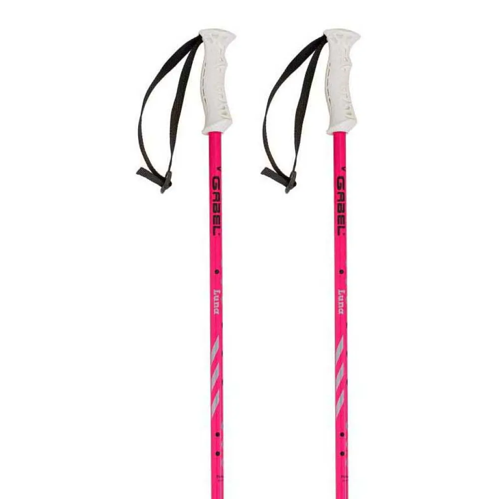 Gabel Luna Junior Stokken Roze