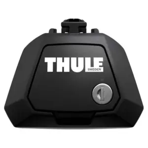 Thule 7104 Evo Verhoogde Rails Voet Dakdrager Zwart