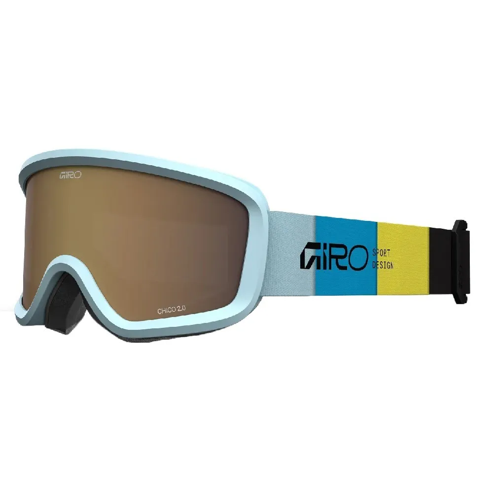 Giro Chico 2.0 Blocks Ar40 Junior Skibril Blauw
