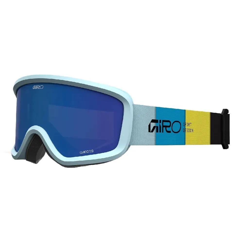 Giro Chico 2.0 Blocks Junior Skibril Blauw