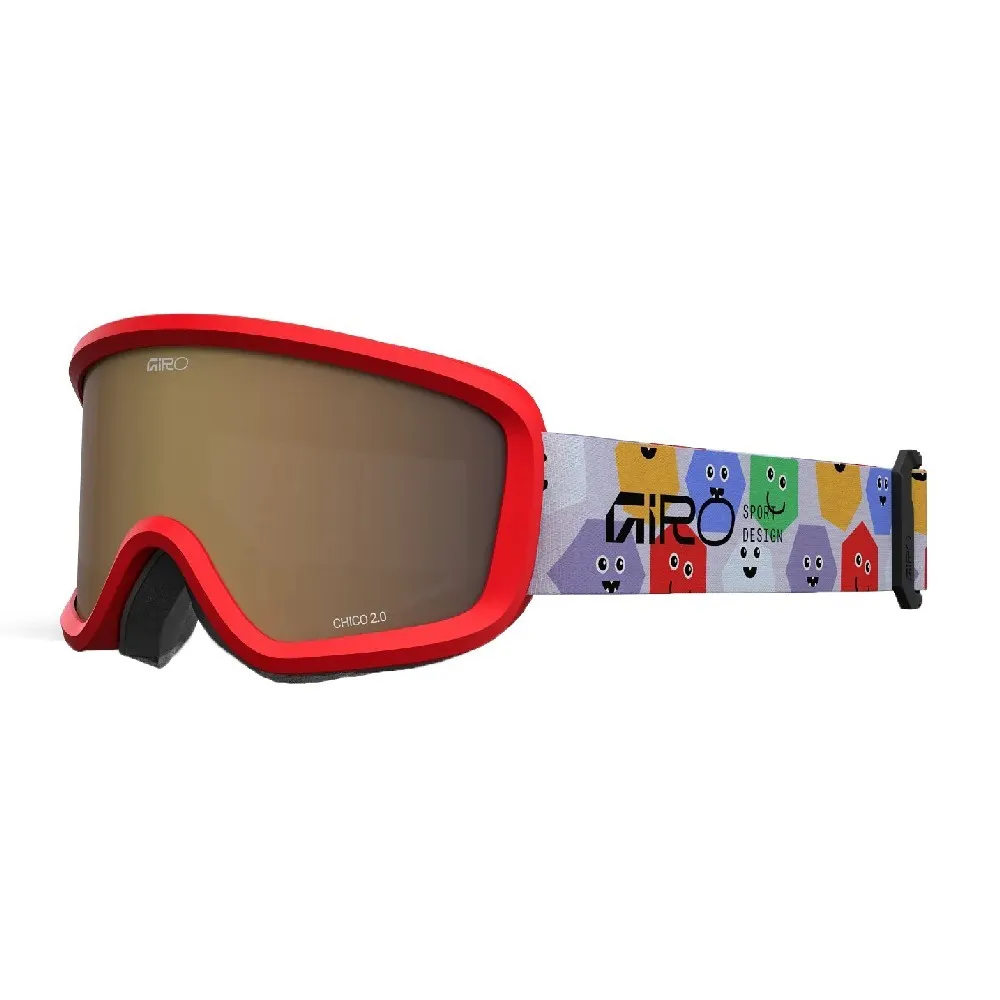 Giro Chico 2.0 Faces Ar40 Junior Skibril Multicolor