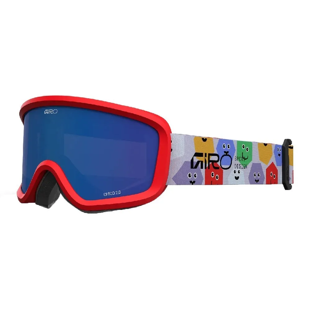 Giro Chico 2.0 Faces Junior Skibril Multicolor