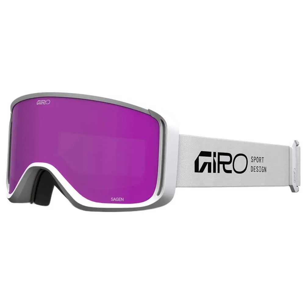 Giro Sagen Stacked Skibril Voor Dames Wit