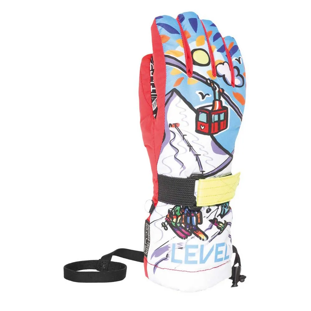 Level Junior Handschoenen Rood