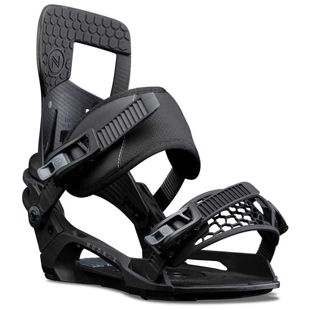 Nidecker Muon-x Snowboardbindingen Zwart