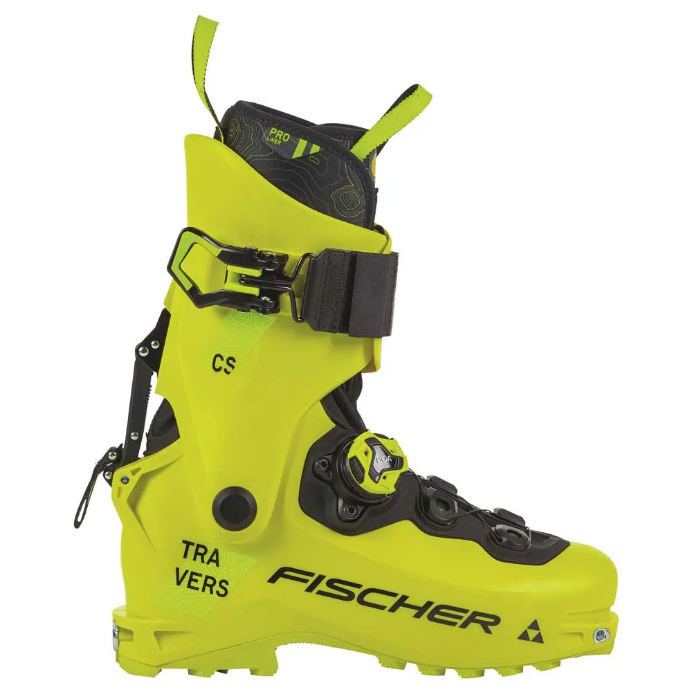 Fischer Travers Cs Alpine Skischoenen Geel