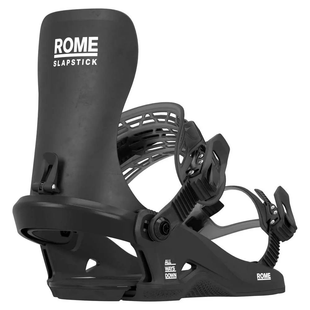Rome Slapstick Junior Snowboardbindingen Zwart