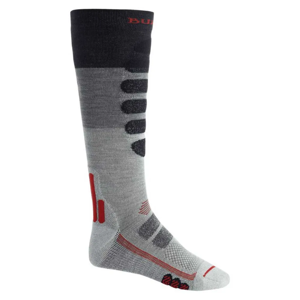 Burton Performance + Lightweight Compression Sokken Grijs