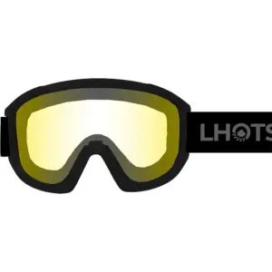 Lhotse Cithare Skibril Zwart