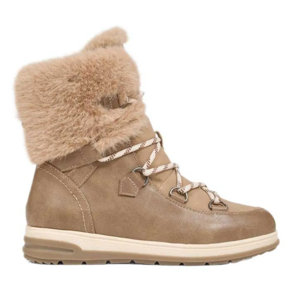 Kimberfeel Ebelya Sneeuwlaarzen Beige