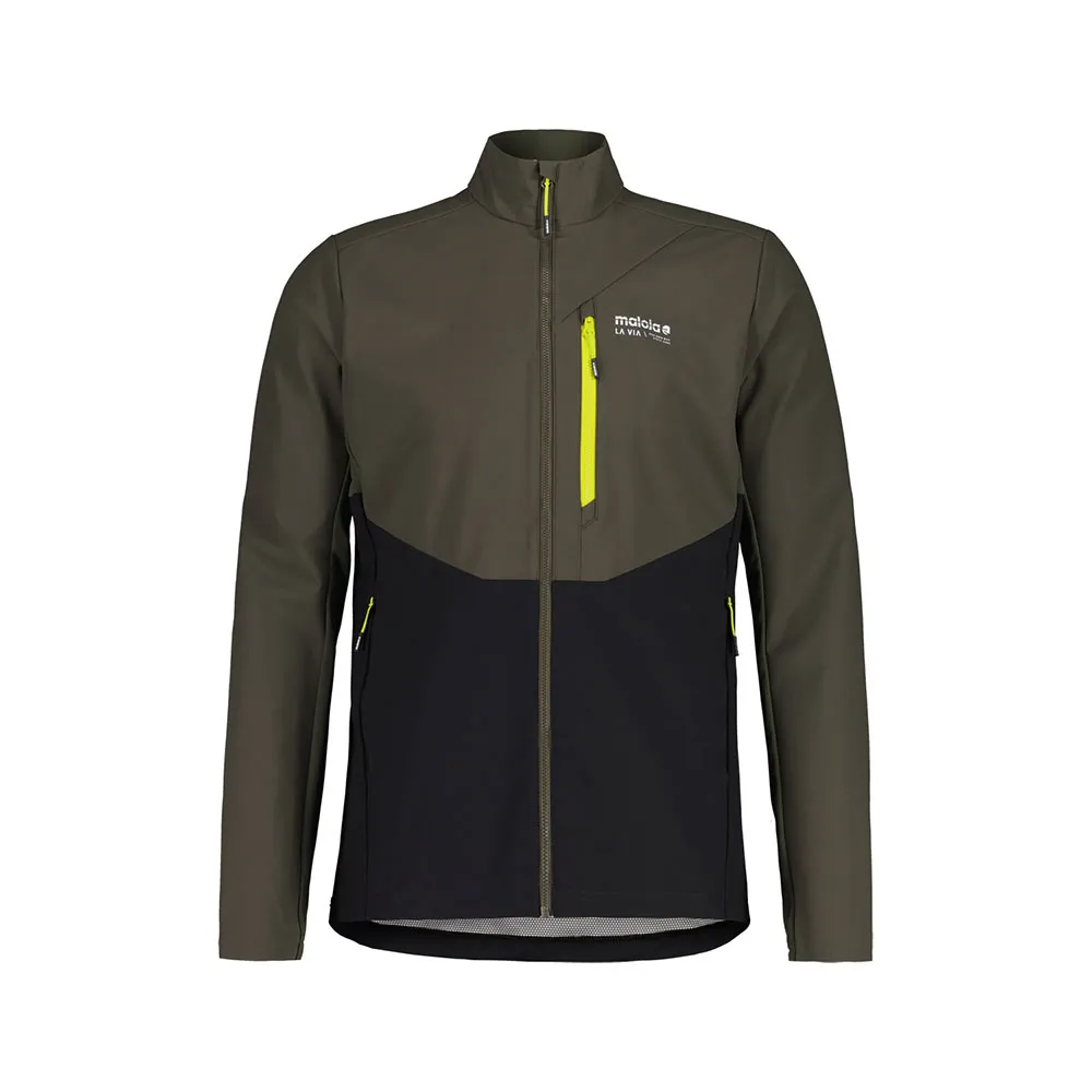 Maloja Alpelm Softshelljack Multicolor