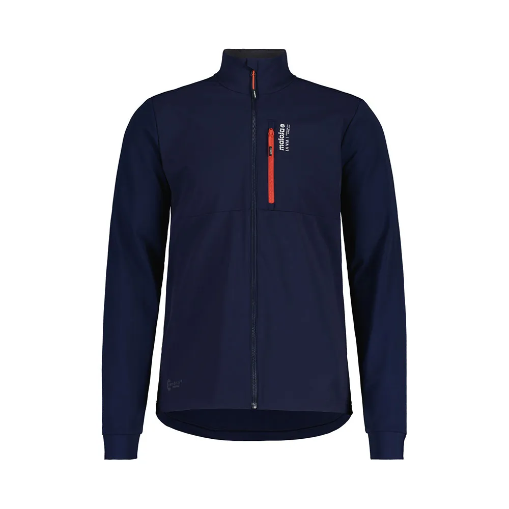 Maloja Keschm Softshelljack Blauw