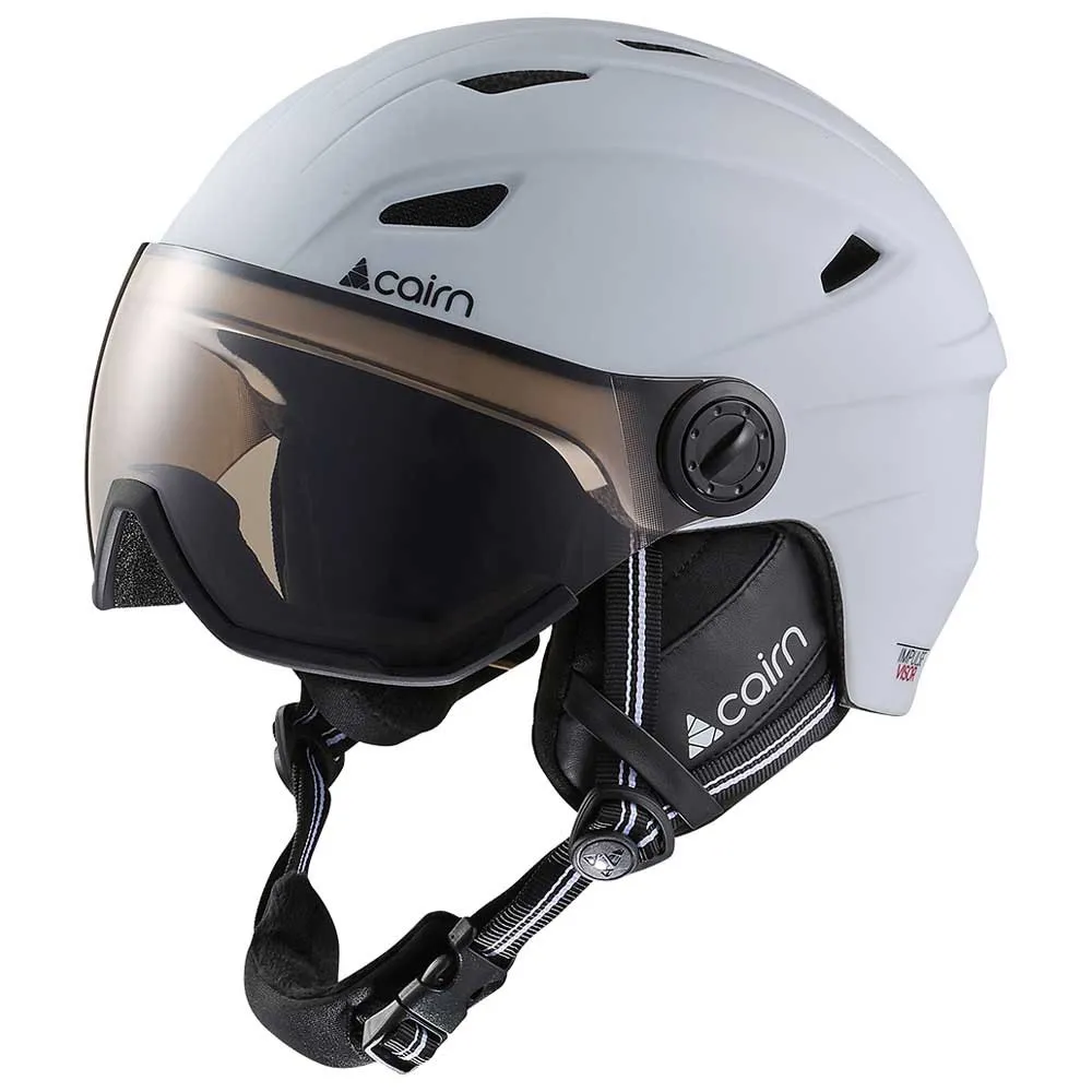 Cairn Impulse Helm Met Fotochromisch Vizier Wit