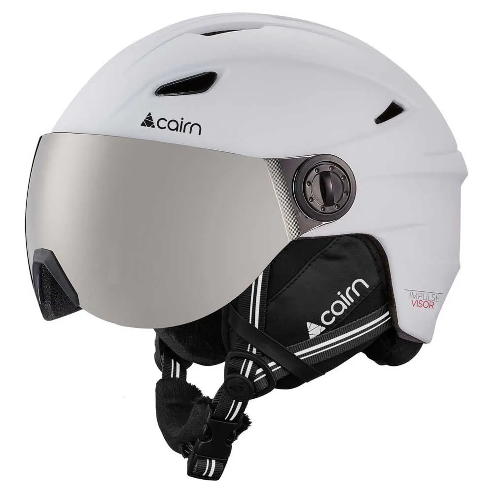 Cairn Impulse Helm Met Vizier Wit