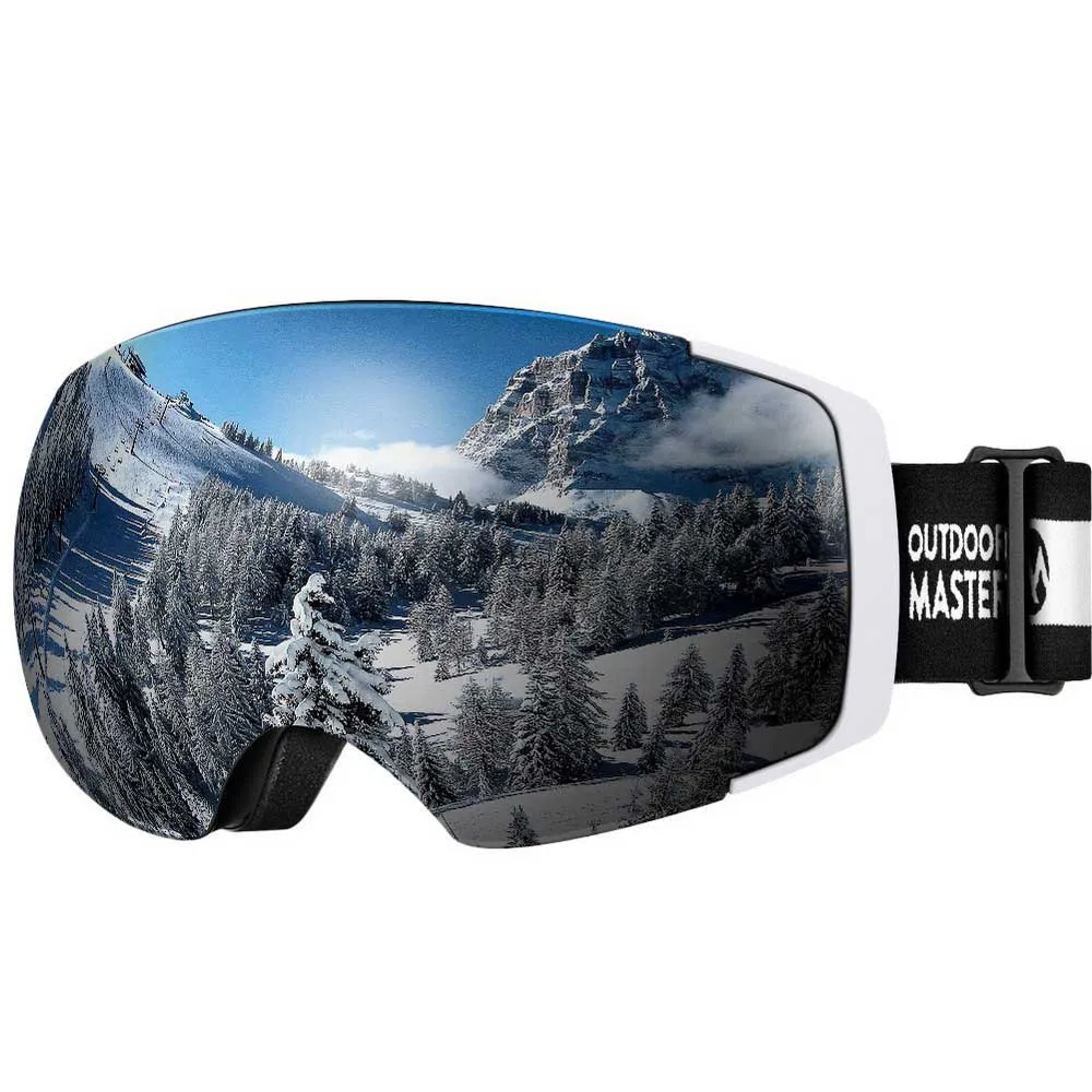 Outdoor Master Pro Gepolariseerde Skibril Wit