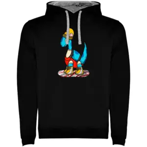 Kruskis Dino Snow Hoodie Zwart