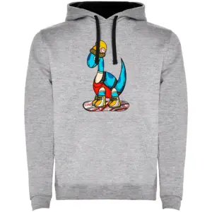 Kruskis Dino Snow Hoodie Grijs