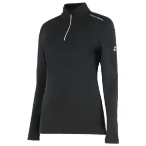 Fischer Apparel Enbasis Pro Sweatshirt Met Halve Rits Zwart
