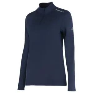 Fischer Apparel Enbasis Pro Sweatshirt Met Halve Rits Blauw