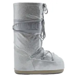 Moon Boot Icon Glitter Jeugdsneeuwlaarzen Zilver