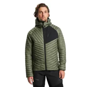 Tenson Touring Puffer Jas Olijf